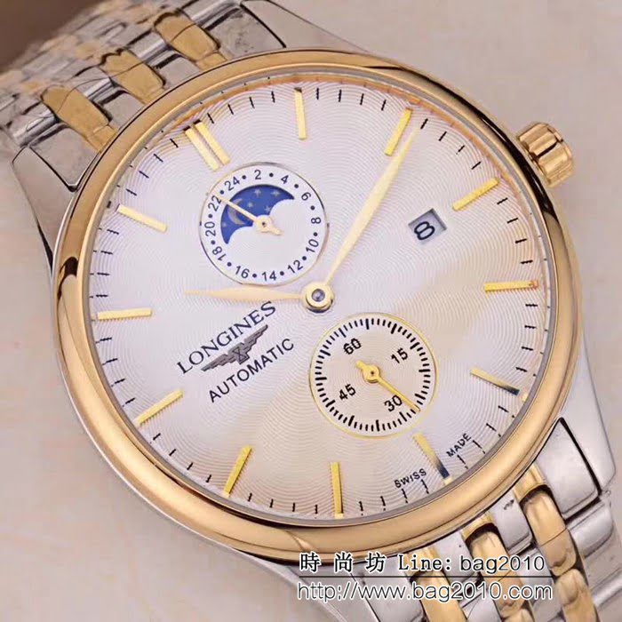 LONGINES浪琴 紳士風格 全自動機械精品男士腕表 WSS0642